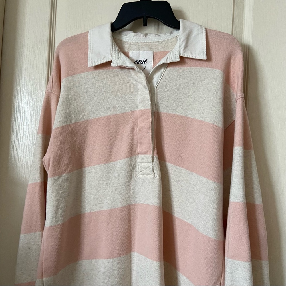 🌟Aerie Pep Rally Rugby Sweatshirt🌟 - Picture 3 of 12